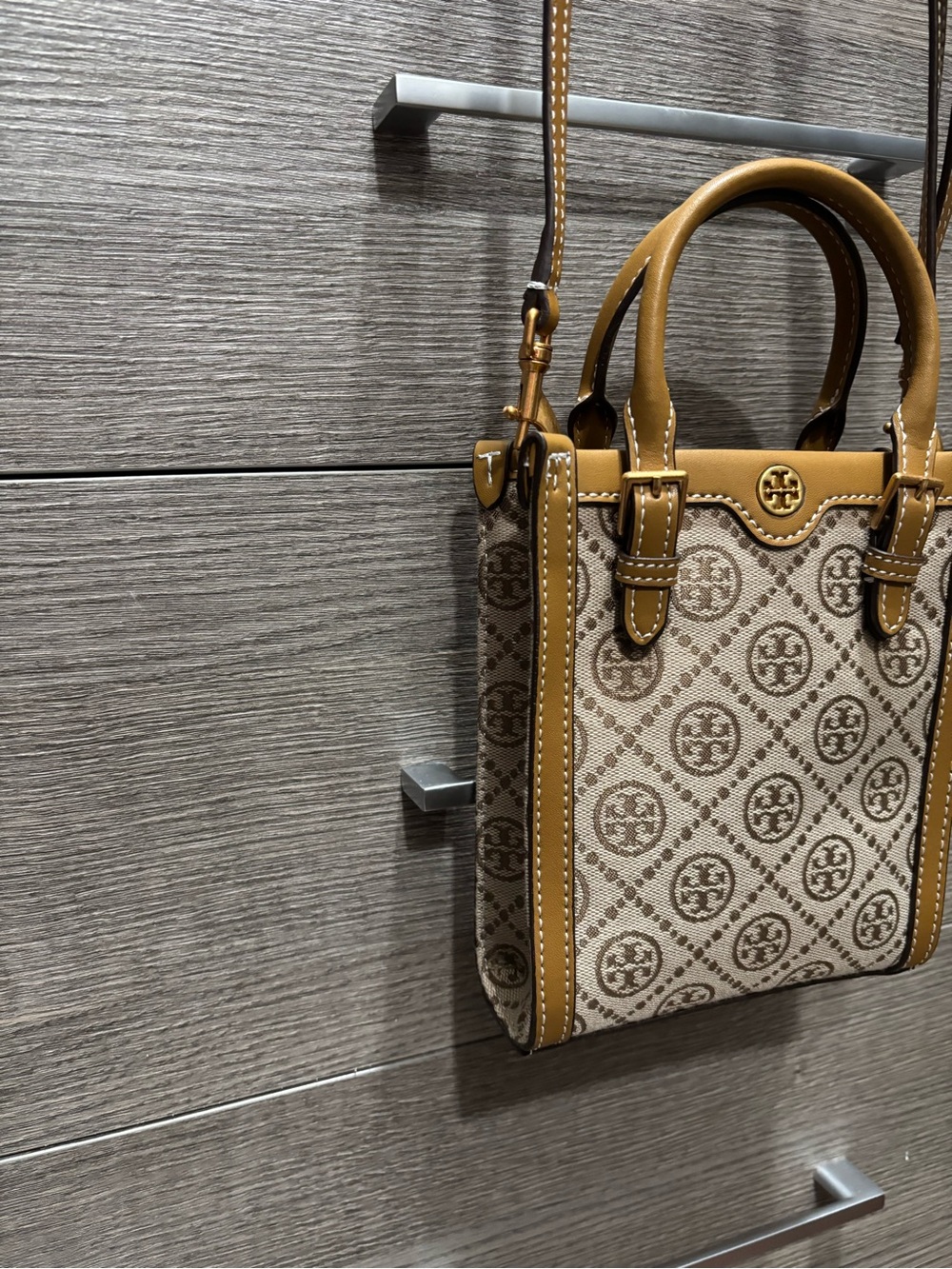 Tory Burch T Monogram Mini Tote - Picture 2 of 10